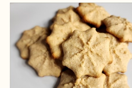 Cream cheese butter cookies